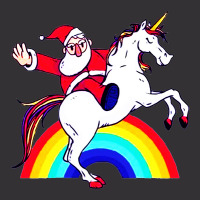 Santa Unicorn Vintage Hoodie | Artistshot