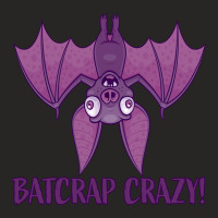 Batcrap Crazy Wacky Cartoon Bat Ladies Fitted T-shirt | Artistshot