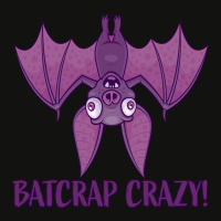 Batcrap Crazy Wacky Cartoon Bat Scorecard Crop Tee | Artistshot