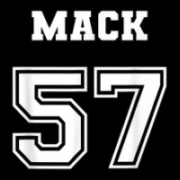 Jersey Style Mack Name Nickname 1957 57 Birthday Fleece Short | Artistshot