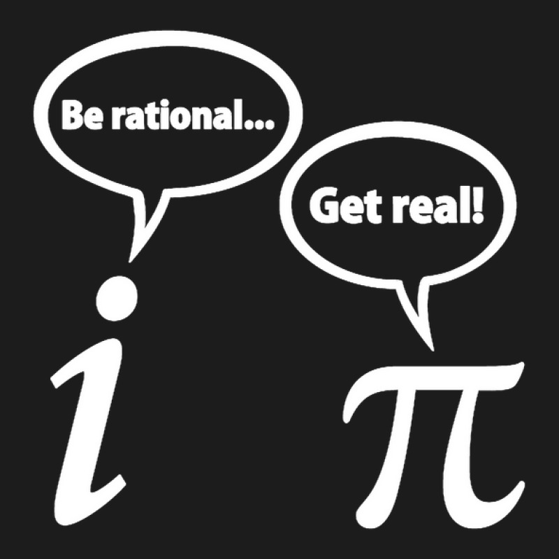 Be Rational Get Real Imaginary Math Pi Hoodie & Jogger set by cm-arts | Artistshot