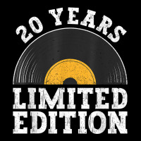 20 Years Limited Edition   Vinyl Records 20th Birthday Adjustable Cap | Artistshot