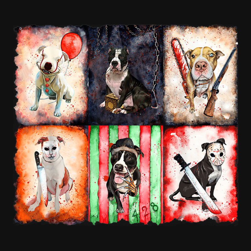 Ads Pitbull Horror Halloween Baby Beanies | Artistshot