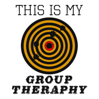 This Is My Group Therapy Shooting Target Youth Zipper Hoodie | Artistshot