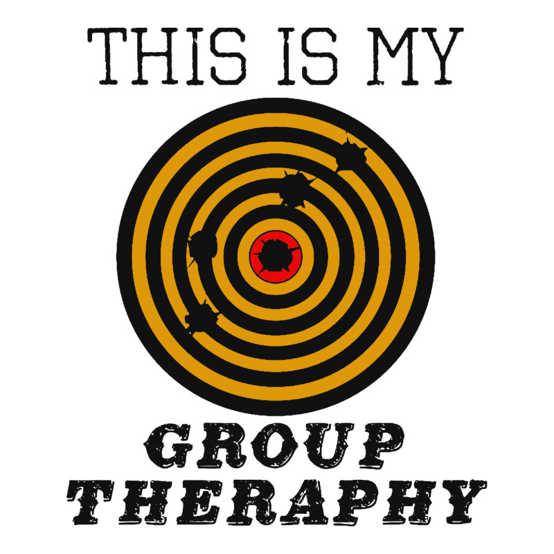 This Is My Group Therapy Shooting Target Youth Zipper Hoodie | Artistshot