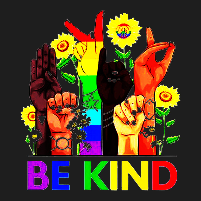 Be Kind Sign Language Classic T-shirt by cm-arts | Artistshot