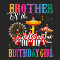 Brother Of Birthday Girl Ringmaster Circus Birthday Party Ladies Fitted T-shirt | Artistshot