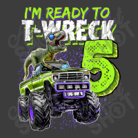 Ready To T-wreck 5 Dinosaur Monster Truck 5th Birthday Boys Men's Polo Shirt | Artistshot