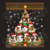 Funny Guinea Pig Christmas Ugly Sweater Christmas Tree Tank Top | Artistshot