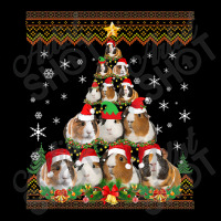 Funny Guinea Pig Christmas Ugly Sweater Christmas Tree Fleece Short | Artistshot