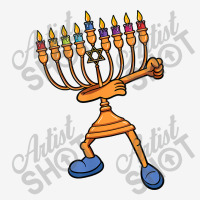 Hanukkah Dabbing Menorah Dab Dance Chanukah Jewish Landscape Canvas Print | Artistshot