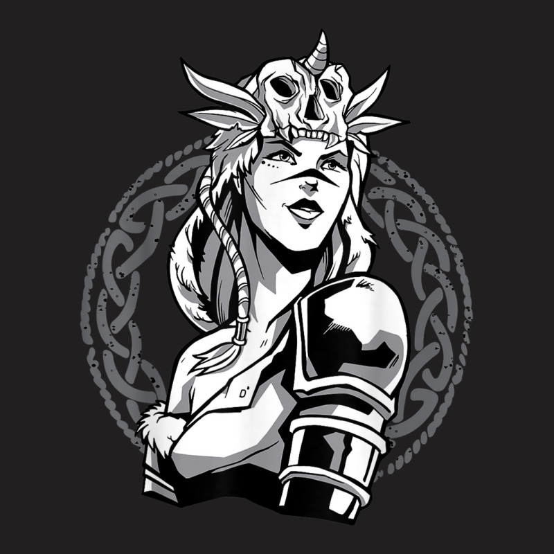 Viking Scandinavia Fighter Ornament Woman Warrior T-shirt | Artistshot