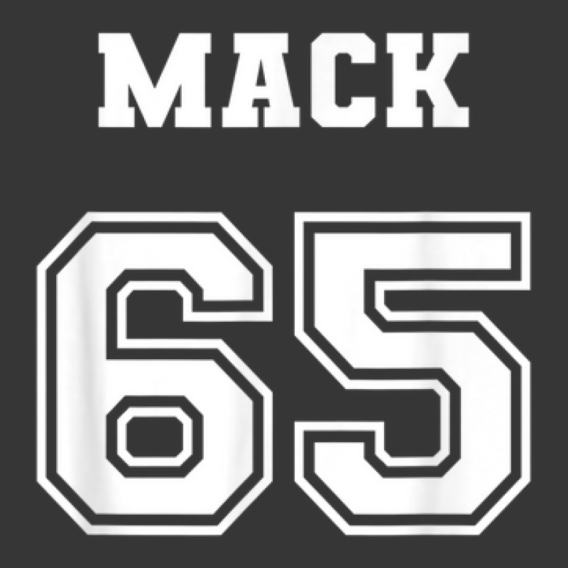 Jersey Style Mack Name Nickname 1965 65 Birthday Toddler Hoodie by Orchid | Artistshot