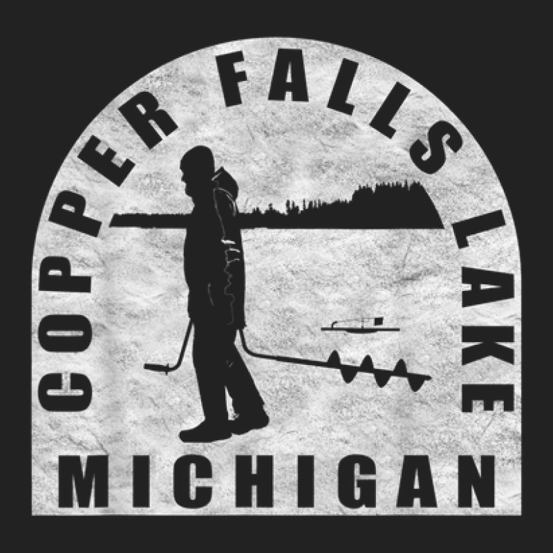 Copper Falls Lake Ice Fishing Michigan Backpack | Artistshot