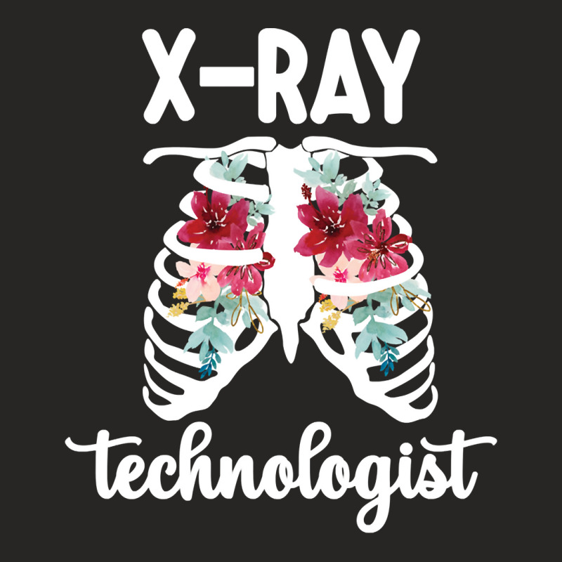 X Ray Technologist Skeleton  X Ray Tech Rt Radiology Tech Pullover Hoo Ladies Fitted T-Shirt by cm-arts | Artistshot