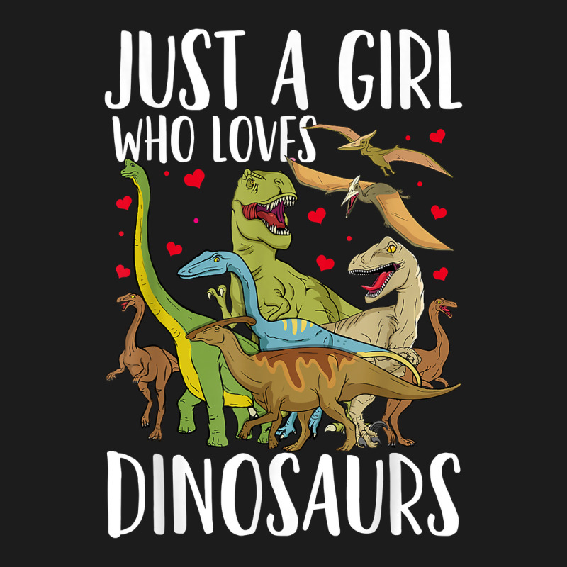 Dinosaur Just A Girl Who Loves Dinosaurs Brachiosaurus T Shirt Hoodie & Jogger Set | Artistshot