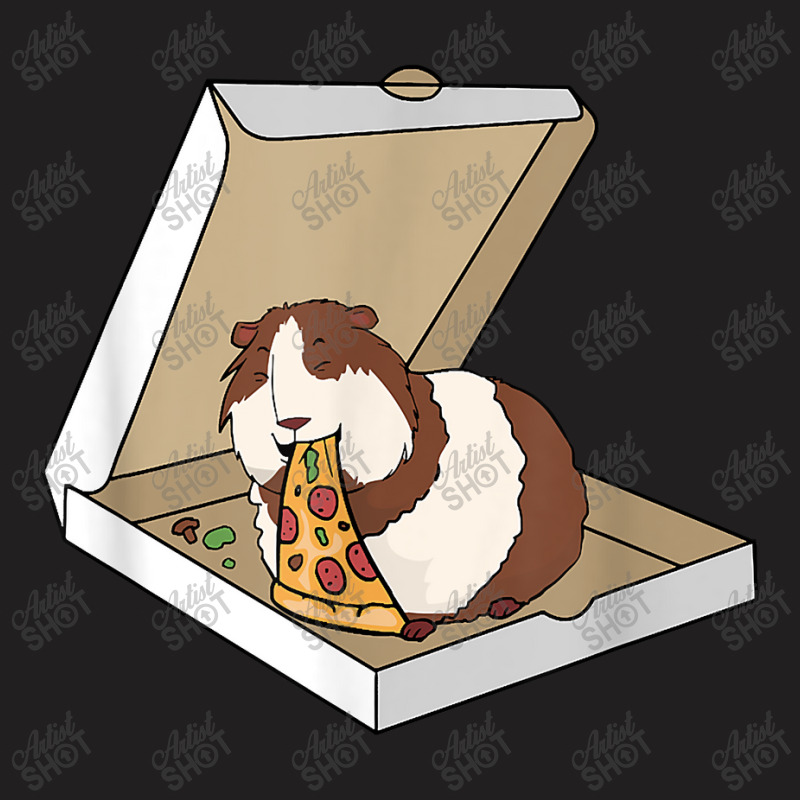 Guinea Pig Eating Pizza Funny Pet Owner Gift T-shirt | Artistshot