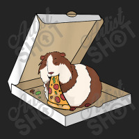 Guinea Pig Eating Pizza Funny Pet Owner Gift 3/4 Sleeve Shirt | Artistshot