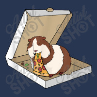 Guinea Pig Eating Pizza Funny Pet Owner Gift Men Denim Jacket | Artistshot