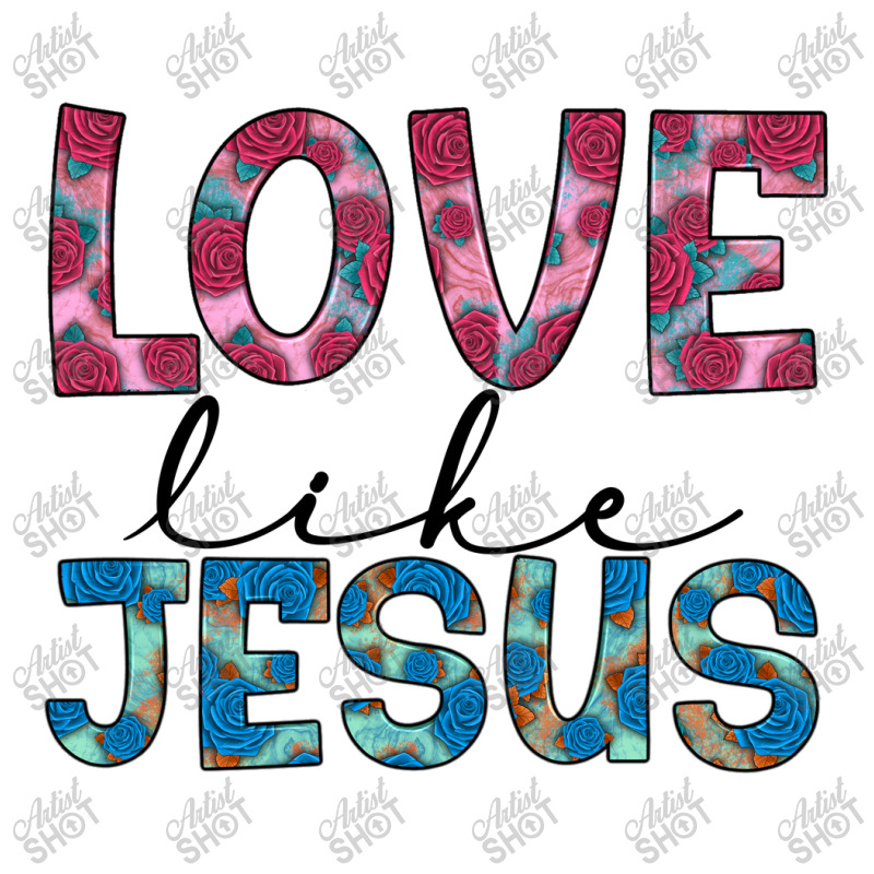 Love Like Jesus V-neck Tee | Artistshot