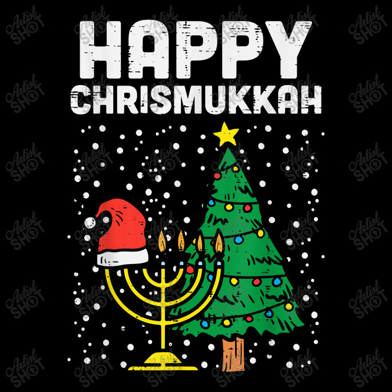 Happy Christmukkah Jewish Christmas Hanukkah Chanukah Gift Men's Long Sleeve Pajama Set | Artistshot