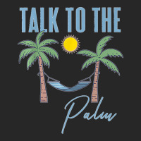 Talk To The Palm Trees Tropical Island Lovers Men's T-shirt Pajama Set | Artistshot