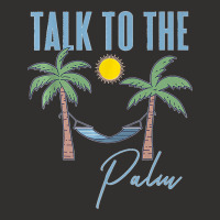 Talk To The Palm Trees Tropical Island Lovers Champion Hoodie | Artistshot