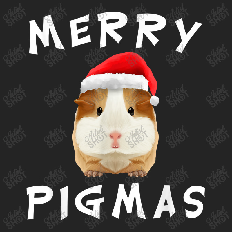 Guinea Pig Merry Pigmas Tshirt Christmas Xmas Clothing Gift 3/4 Sleeve Shirt | Artistshot