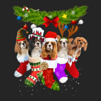 Cavalier King Charles Spaniel Christmas Sock Unisex Hoodie | Artistshot