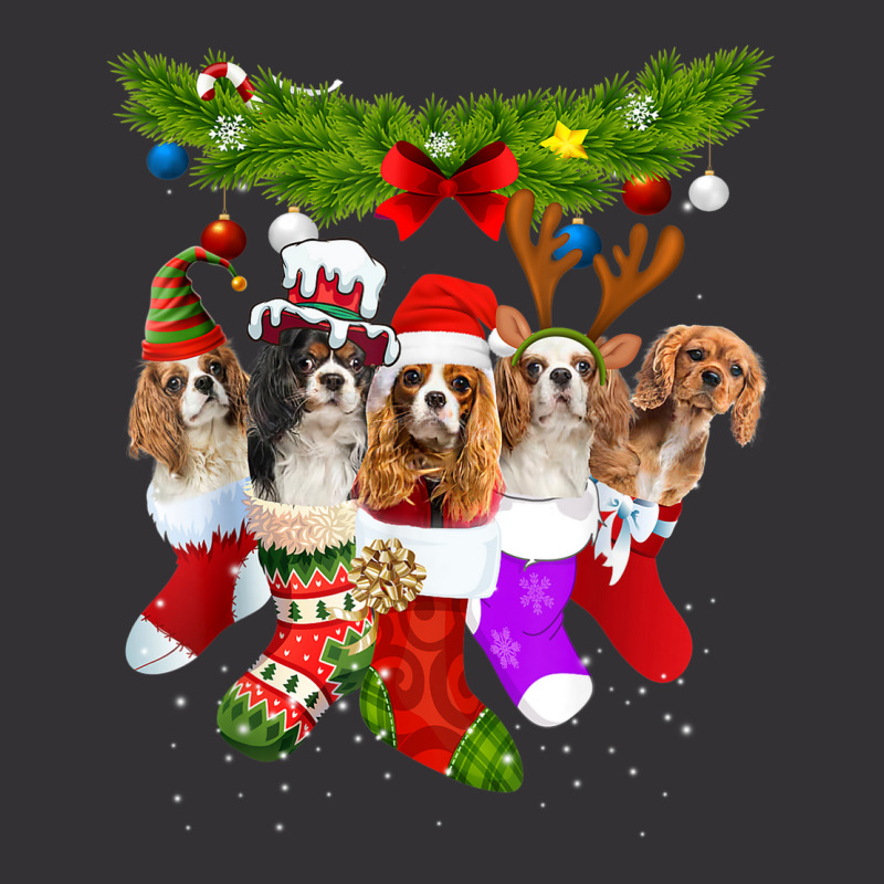 Cavalier King Charles Spaniel Christmas Sock Vintage Short | Artistshot