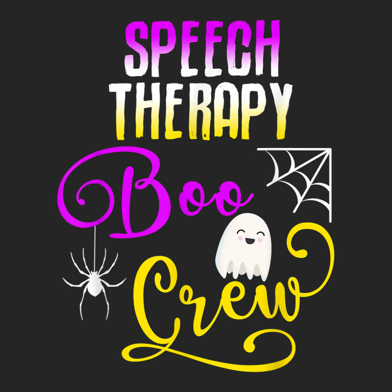 Speech Therapy Boo Crew Halloween Ghost Group Matching T Shirt Unisex Hoodie by pypybedypa | Artistshot