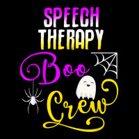 Speech Therapy Boo Crew Halloween Ghost Group Matching T Shirt Zipper Hoodie | Artistshot