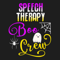 Speech Therapy Boo Crew Halloween Ghost Group Matching T Shirt Classic T-shirt | Artistshot