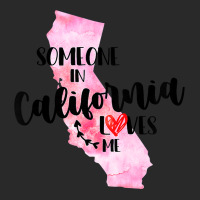 Kids Somebody In California Loves Me State Map Gift For Boy Girl Printed Hat | Artistshot