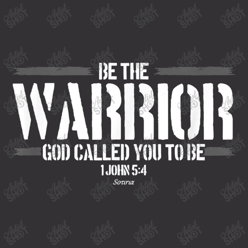 Be The Warrior God Called You To Be Mens Christian Shirt Vintage Short | Artistshot