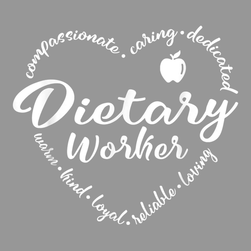 Dietary Worker Heart Dietitian Nutritionist Dietician Funny T Shirt Women's V-Neck T-Shirt by cm-arts | Artistshot