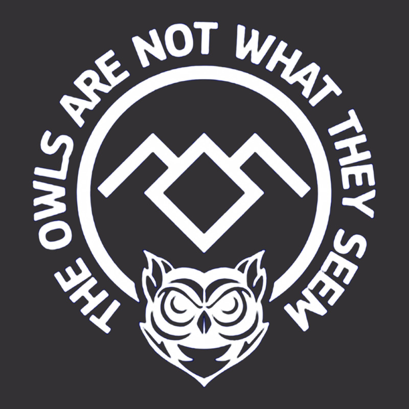 Twin Peaks Inspired, The Owls Are Not What They Seem, Twin, Peaks, Ins Vintage Hoodie | Artistshot