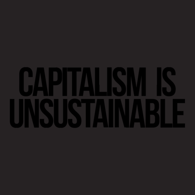 Capitalism Is Unsustainable Vintage Cap by cm-arts | Artistshot