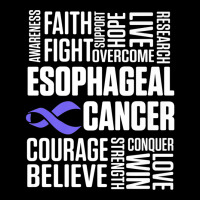 Esophageal Cancer Survivor Treatment Esophagus Warrior Premium T Shirt Cropped Sweater | Artistshot