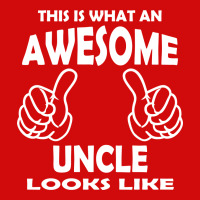 Awesome Uncle Looks Like Metal Print Square | Artistshot