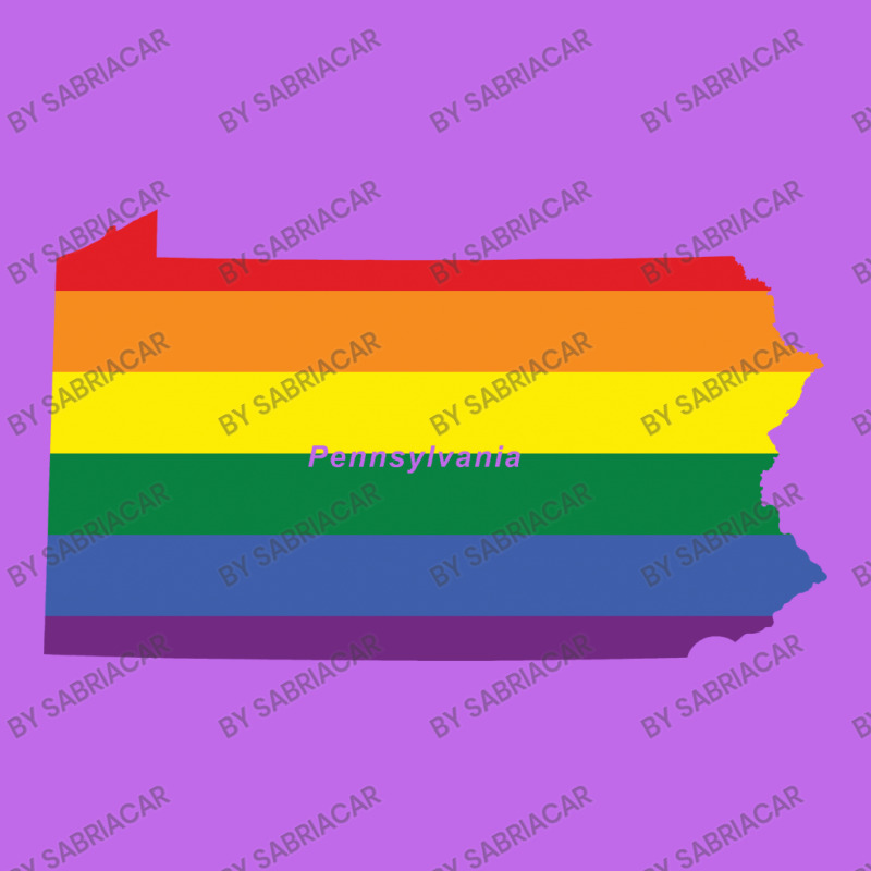 Pennsylvania Rainbow Flag Metal Print Vertical | Artistshot