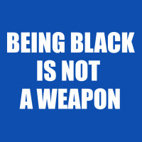 Being Black Is Not A Weapon - Black Lives Matter Metal Print Horizontal | Artistshot