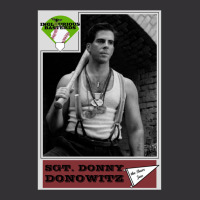 Donny Donowitz Ball Card Baseball ¾ Sleeve Vintage Short | Artistshot