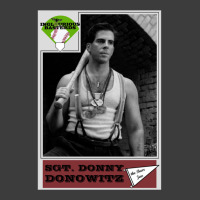 Donny Donowitz Ball Card Baseball ¾ Sleeve Men's Polo Shirt | Artistshot