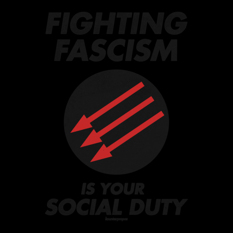 Fighting Fascism Is Your Social Duty Adjustable Cap by cm-arts | Artistshot