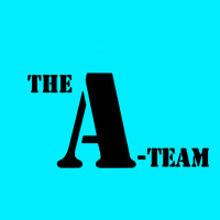 The A Team Stencil Tshirt Metal Print Horizontal | Artistshot