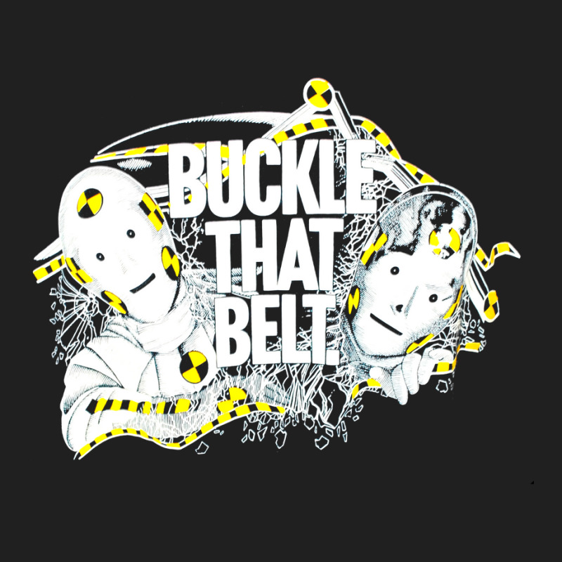 80_s Buckle That Belt Vintage Crash Test Dummies Classic Car Safety Po Ladies Polo Shirt | Artistshot