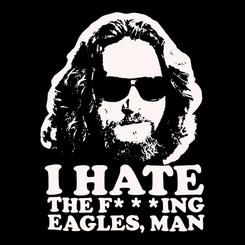 I Hate The Fucking Eagles Man V-neck Tee | Artistshot