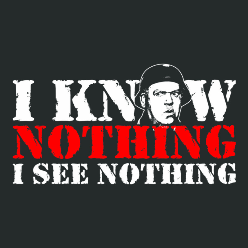 I Know Nothing Women's Triblend Scoop T-shirt by cm-arts | Artistshot