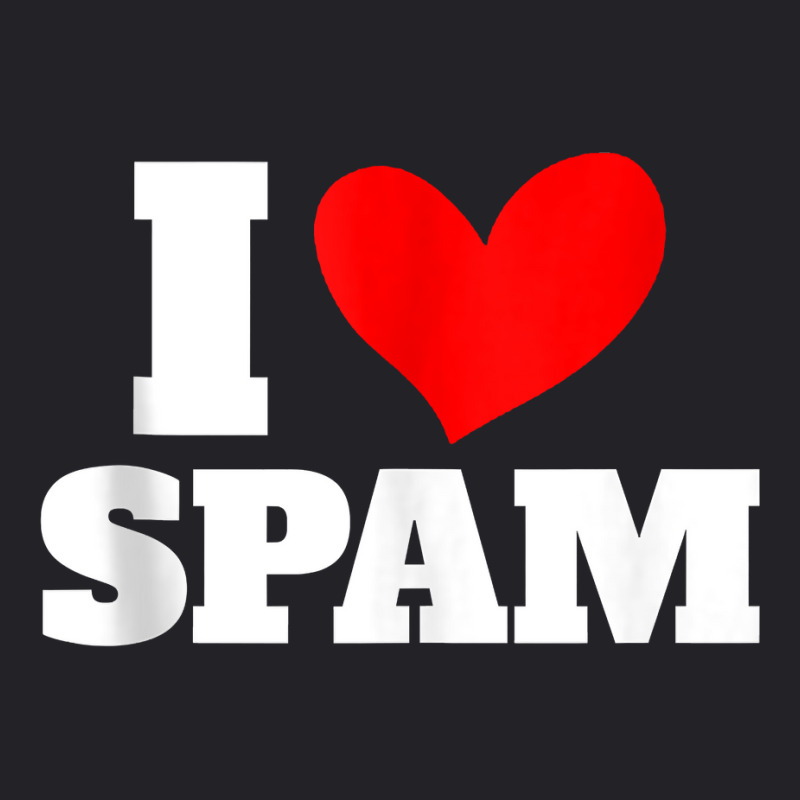 I Heart Love Spam Canned Cooked Pork Food Spam Tank Top Youth Tee by cm-arts | Artistshot